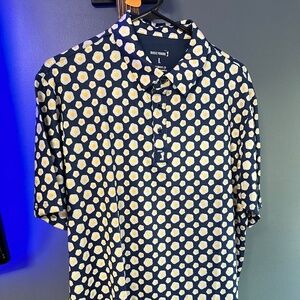Bogey Bros Men's Golf Polo Size L - Fried Egg